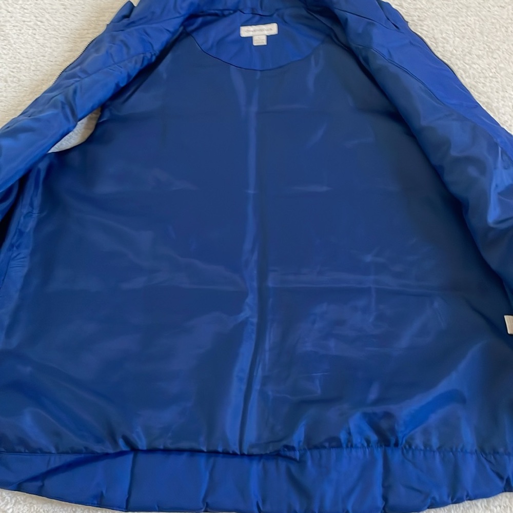 CHARTER CIUB QUILTED STAND COLLAR, ROYAL BLUE VEST- SIZE LARGE - Picture 11 of 14